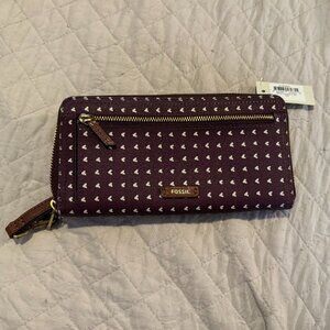 Fossil Logan Zip Wallet